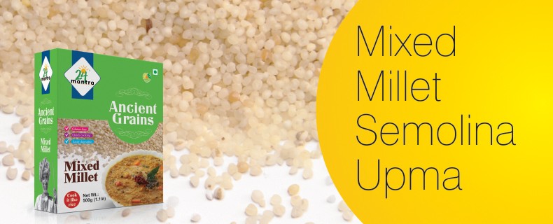 Mixed Millet – Semolina Upma