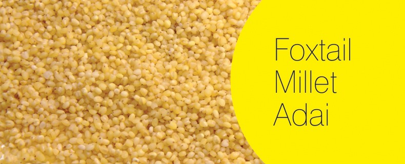 Foxtail millet – Adai