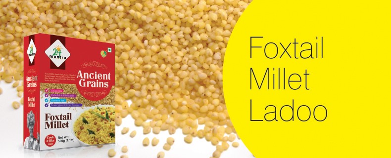 Foxtail millet – ladoo