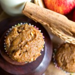 Organic Whole Wheat Bran Apple Muffins Recipe