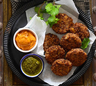 Organic Rajma Galouti Kababs