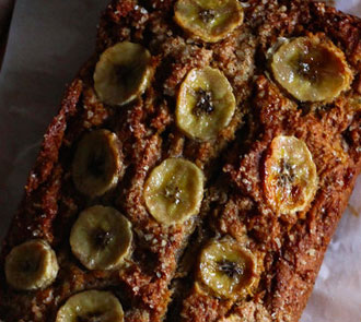 Organic Whole wheat banana bread