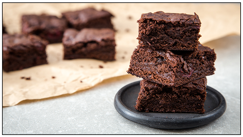 Organic-Eggless-Ragi-Brownies