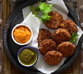 Organic Rajma Galouti Kebabs