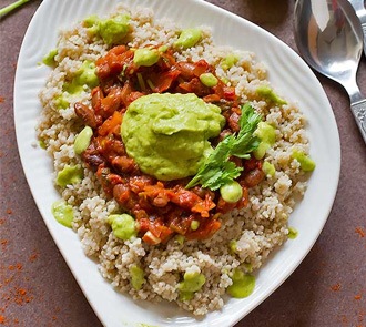 Organic Vegan Millet Burrito Bowl