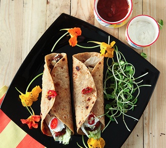 Organic Vegetarian Burritos