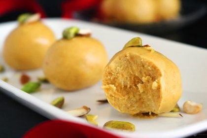 Perfecting the art of making besan ke laddu