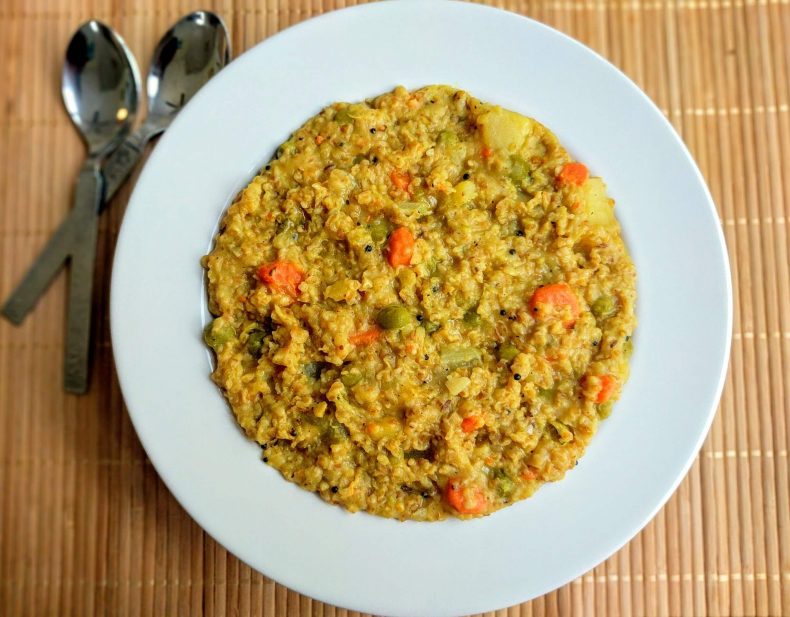 Homely and Comforting Dalia Khichdi Recipe