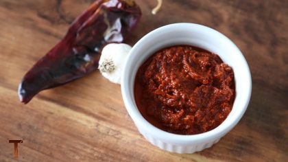 Homemade Red Chilli Garlic Chutney to Delight Your Tastebuds