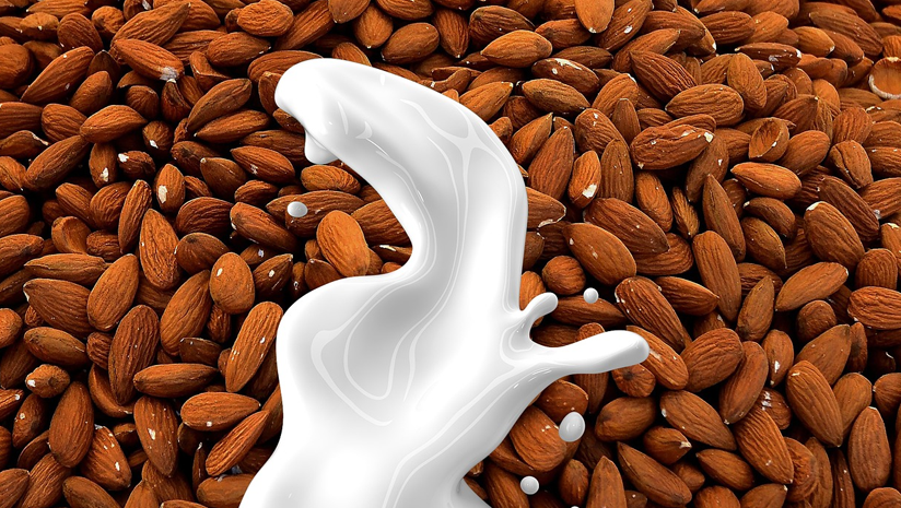 almond with milk benefits