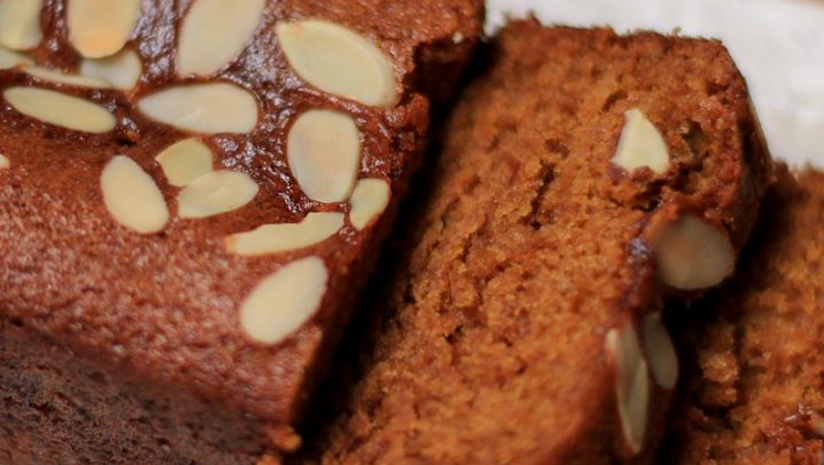 whole wheat jaggery cake